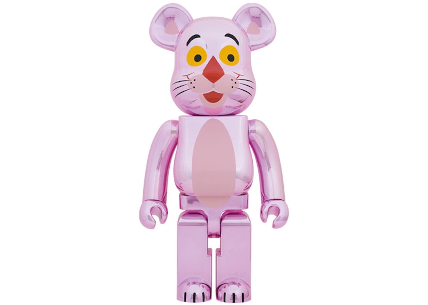 BE@RBRICK PINK PANTHER 1000% CHROME VER.