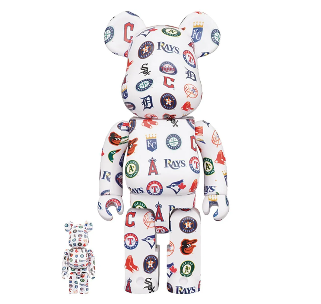 BE@RBRICK MLB AMERICAN LEAGUE 100% & 400% SET