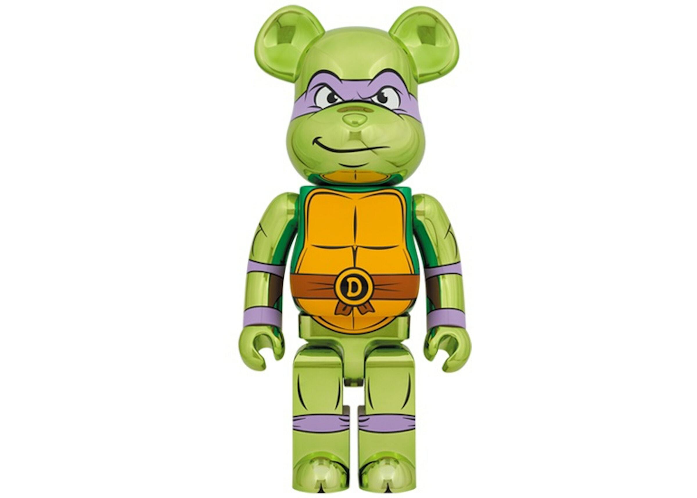 BE@RBRICK NINJA TURTLES DONATELLO 1000% CHROME VER.