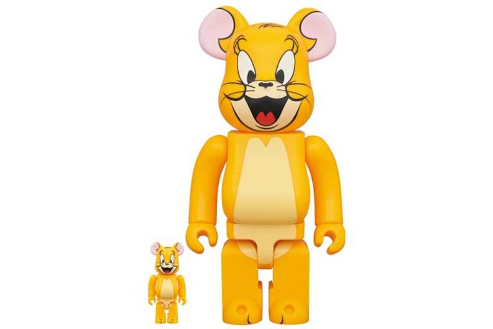 BE@RBRICK TOM AND JERRY (JERRY) CLASSIC COLOR 100% & 400% SET