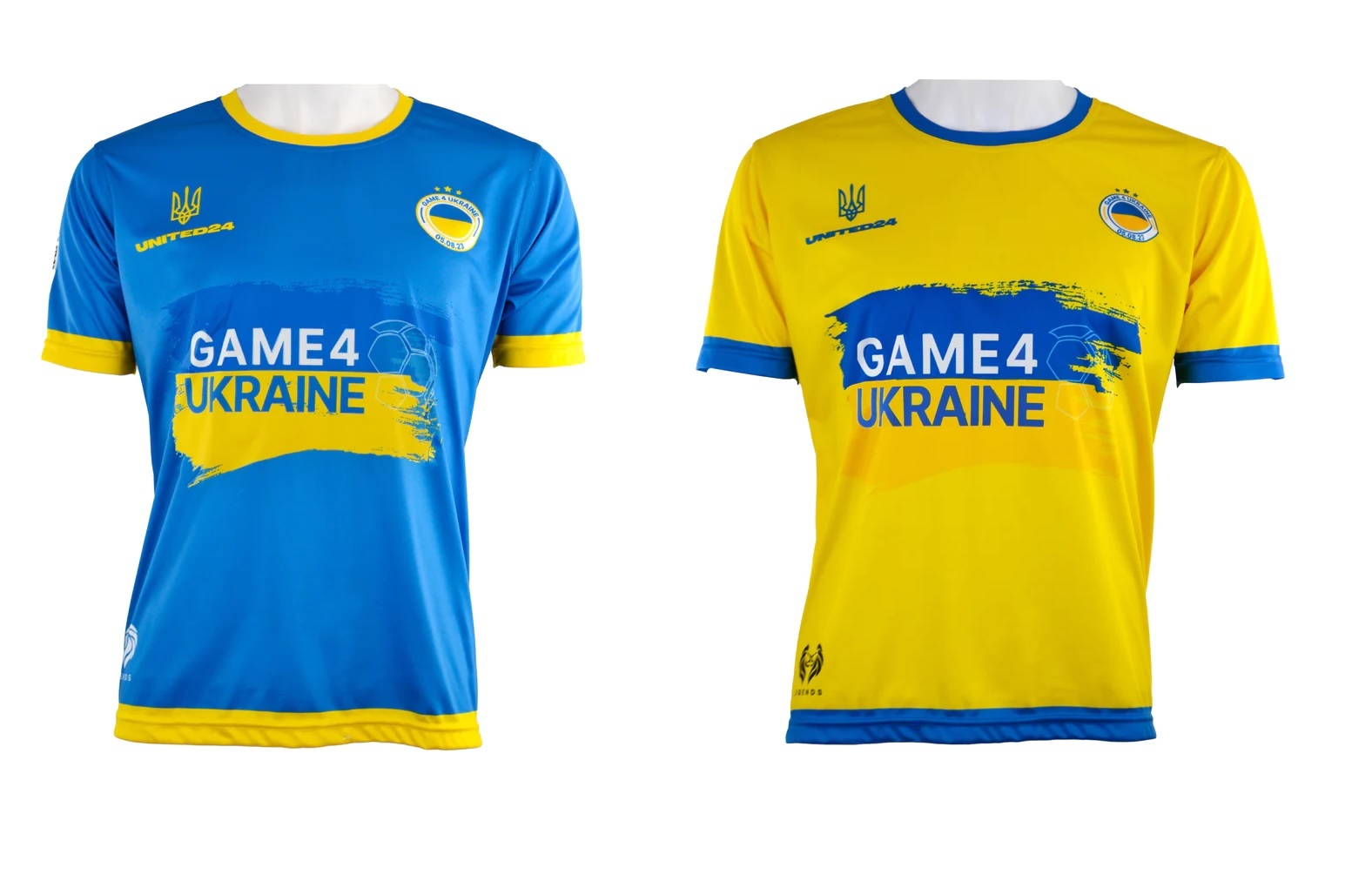 [預訂] Game4Ukraine烏克蘭慈善賽球衣