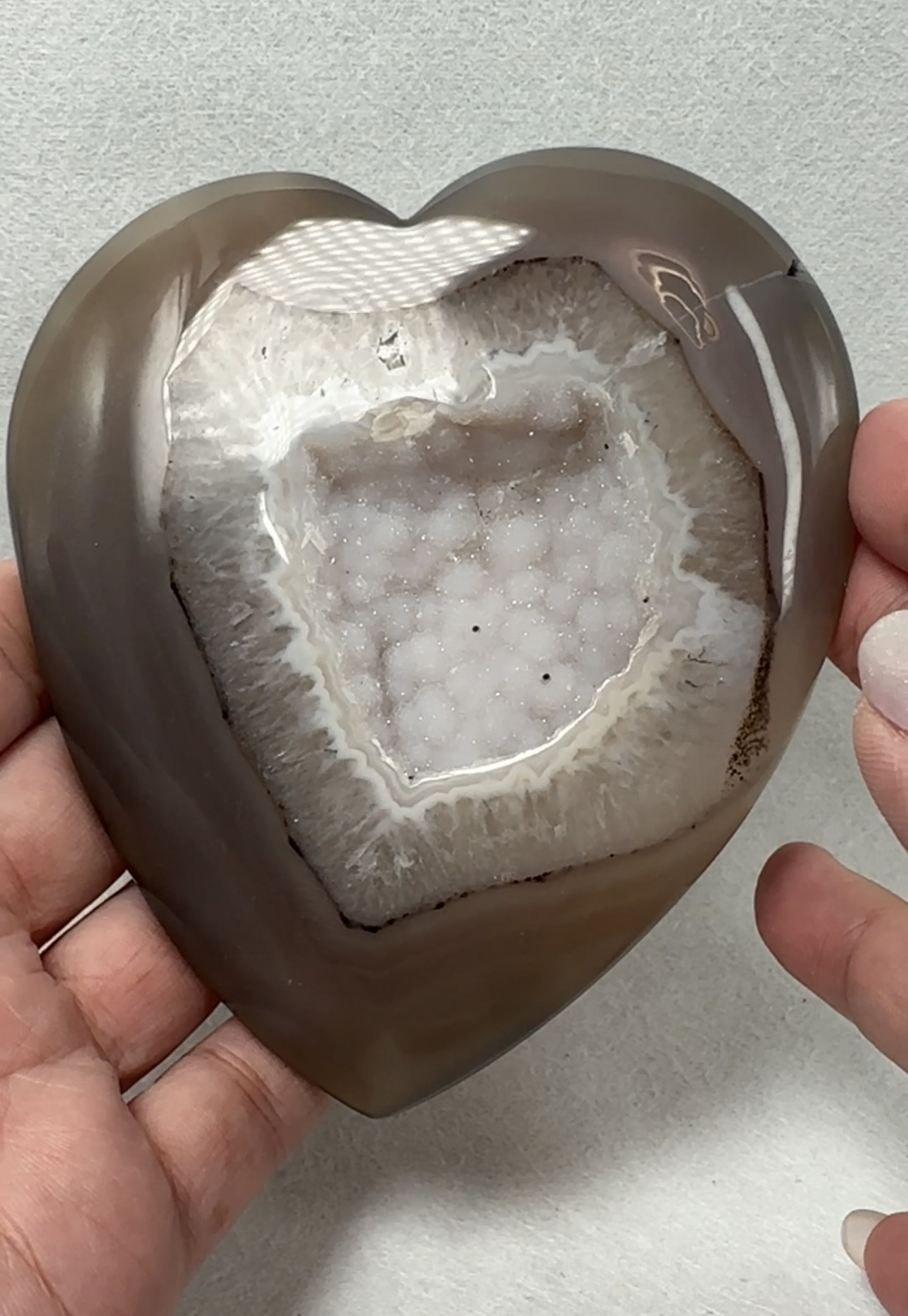 瑪瑙愛心 (中)