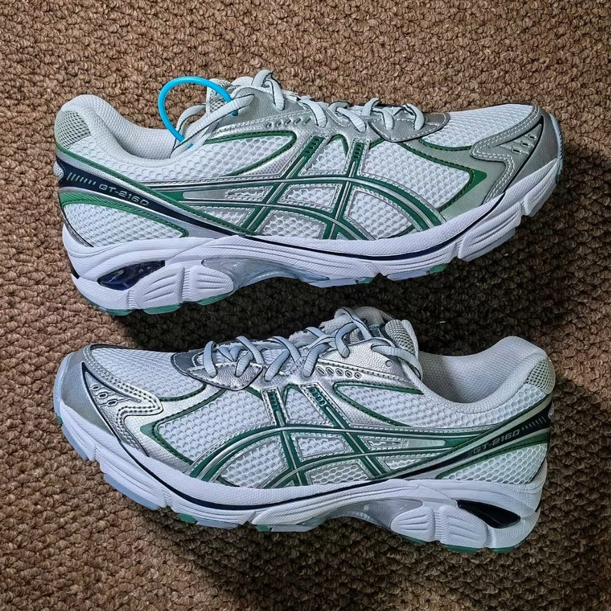 Asics GT-2160 Y2K 千囍年復古跑鞋白銀黃休閒男女復古慢跑鞋