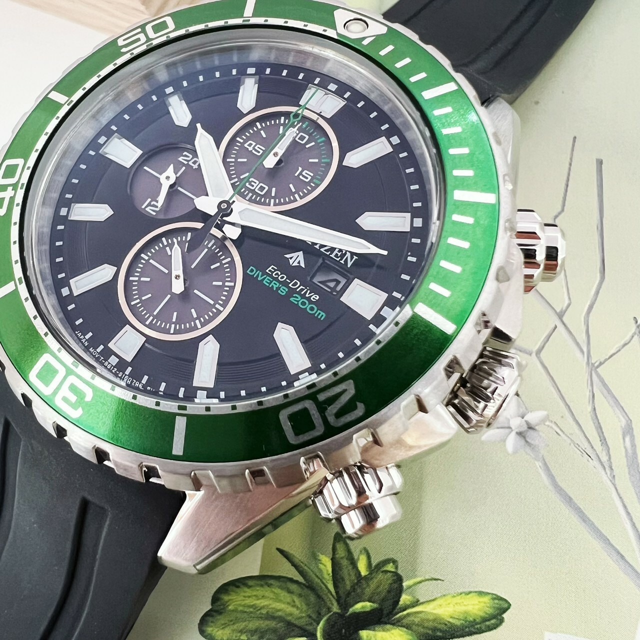 【CITIZEN 星辰】PROMASTER 限量三眼計時時尚腕錶 CA0715-03E 44.5mm 現代鐘錶