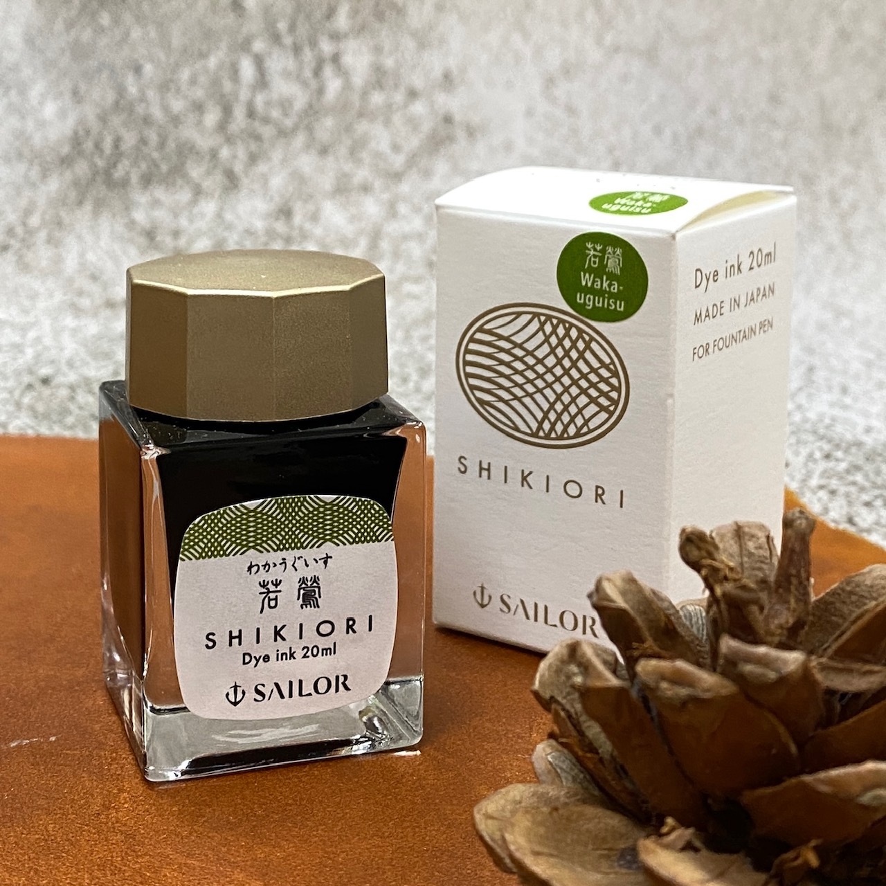 寫樂 四季織鋼筆墨水 20ml_若鶯