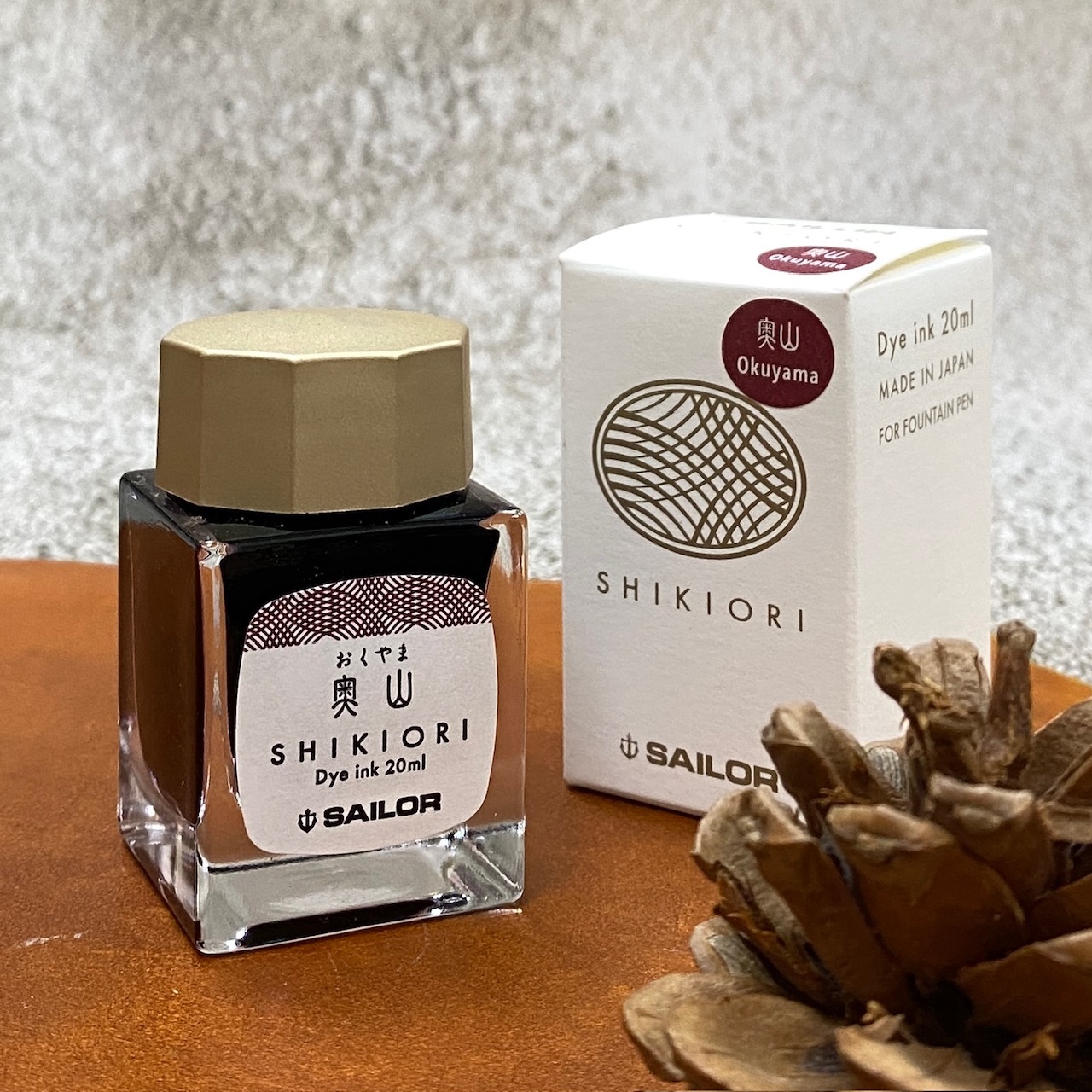 寫樂 四季織鋼筆墨水 20ml_奧山