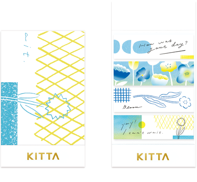 KITTA 和紙膠帶 信息2(東出貴奈設計款) 隨身攜帶和紙膠帶｜KING JIM 日本