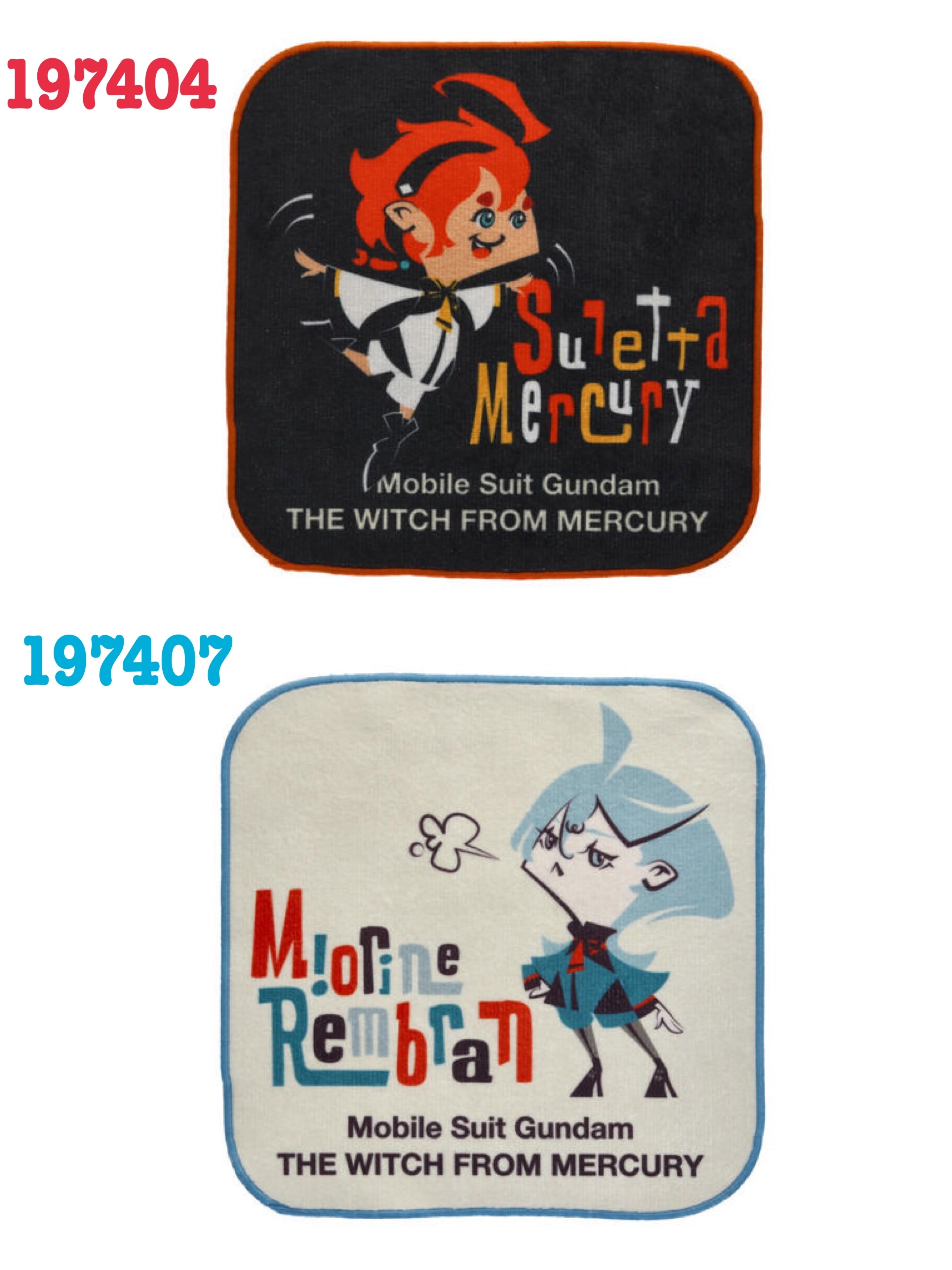 Pbandai 預訂2023/9月 STRICT-G『機動戦士ガンダム 水星の魔女』ミニタオル  mini 方巾