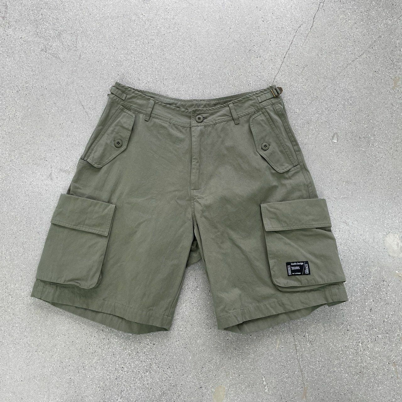 淨色工裝短褲 DDM-004P