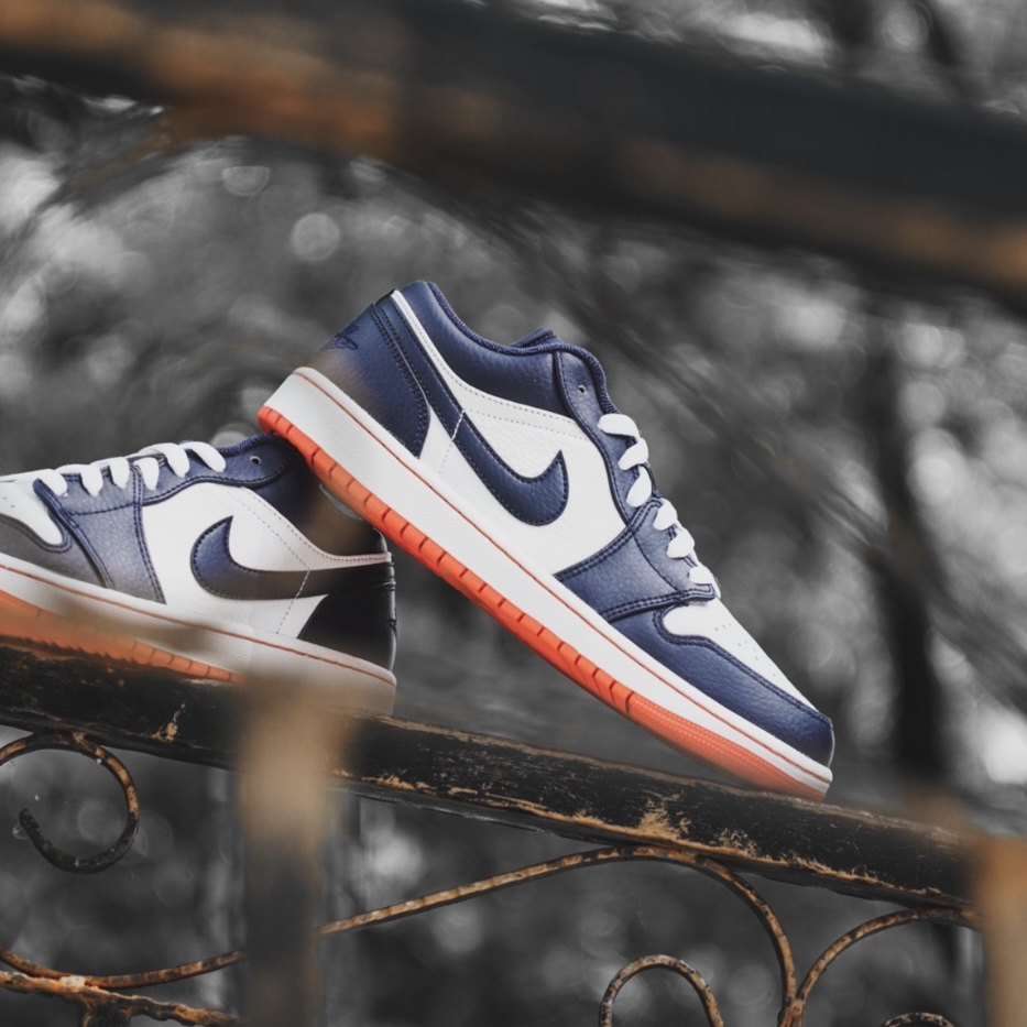 Nike Air Jordan 1 Low 午夜藍 黑曜石 經典 喬丹 低筒