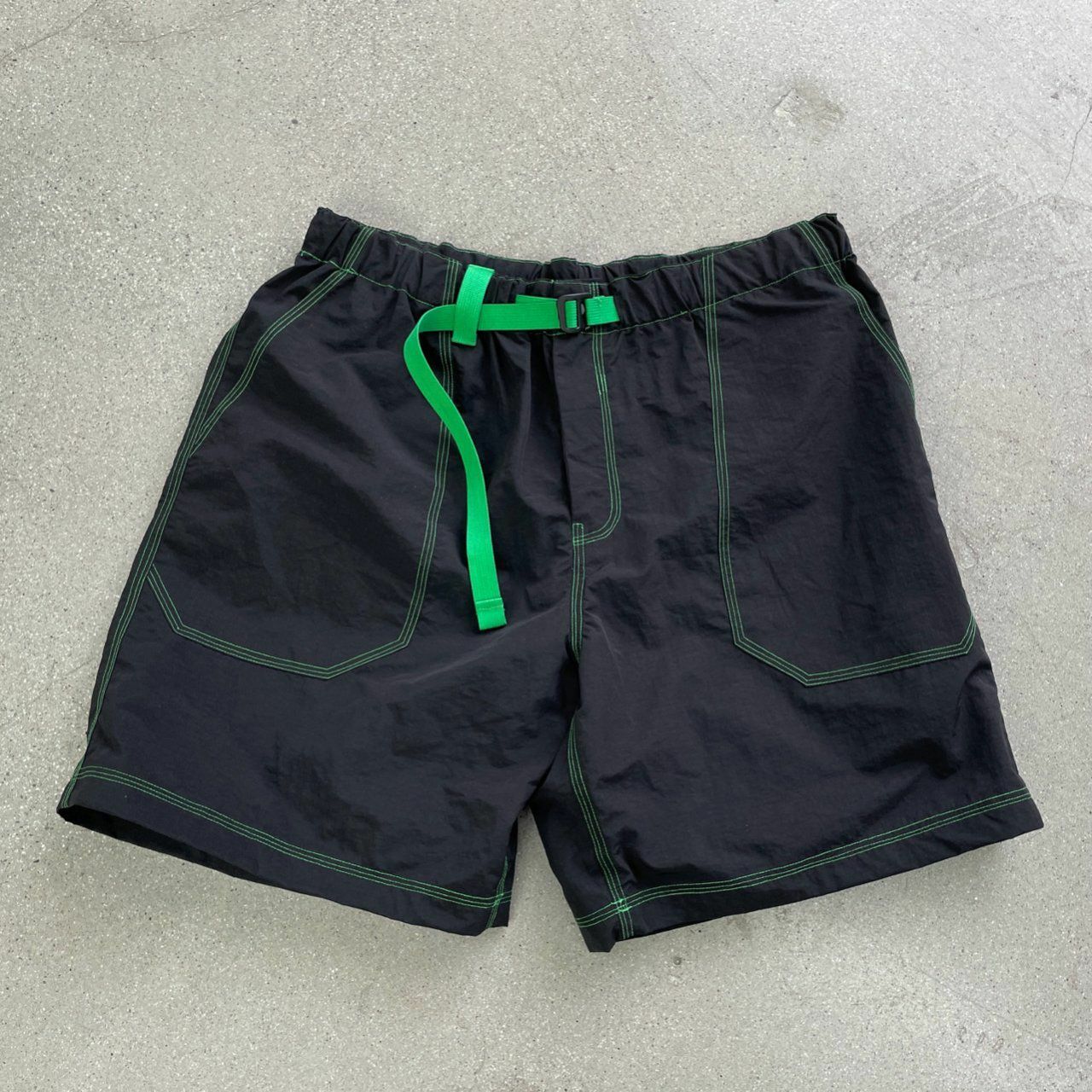 拼色腰帶短褲 DDM-012P