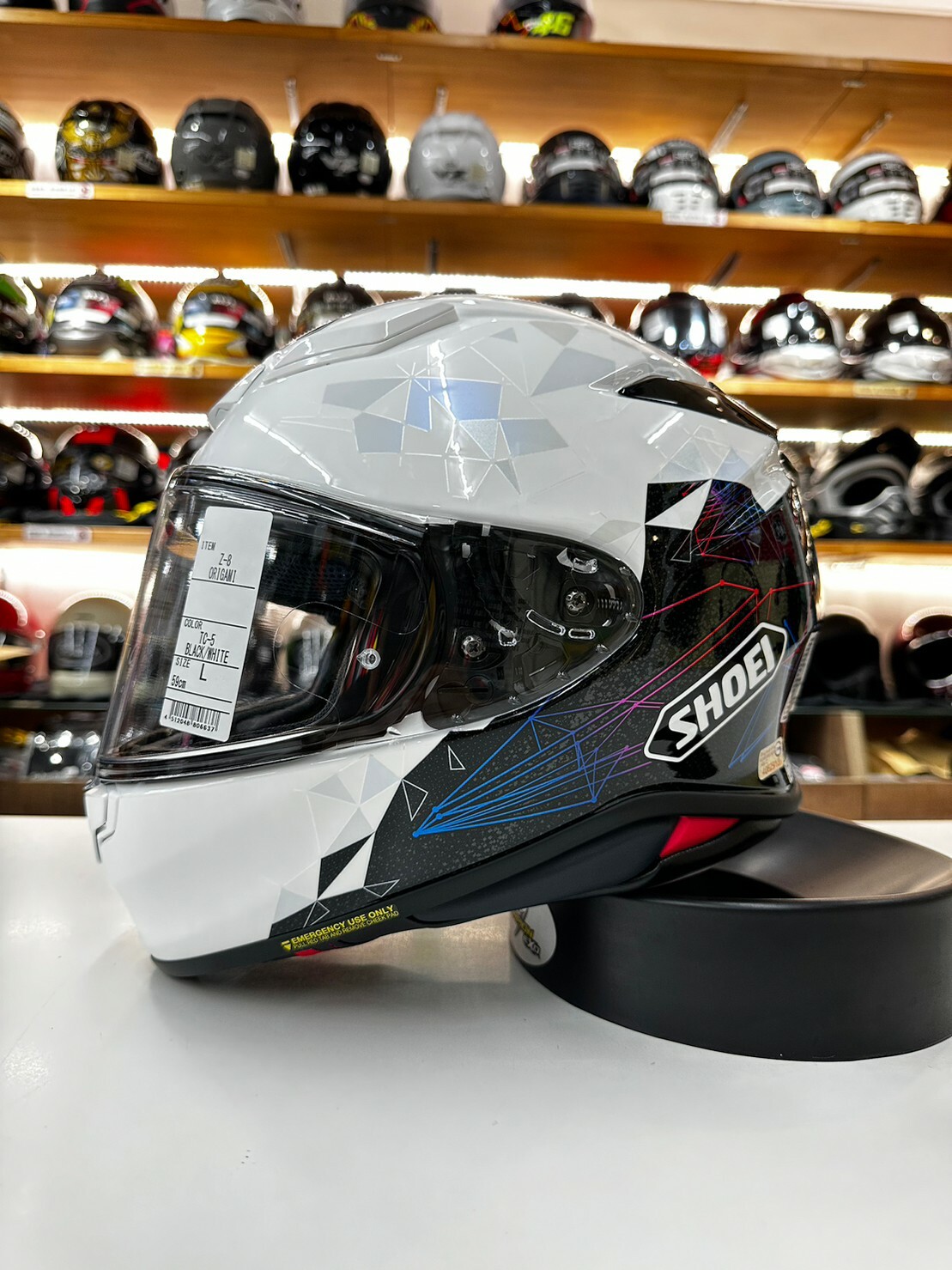 SHOEI Z-8 ORIGAMI TC-5 全罩