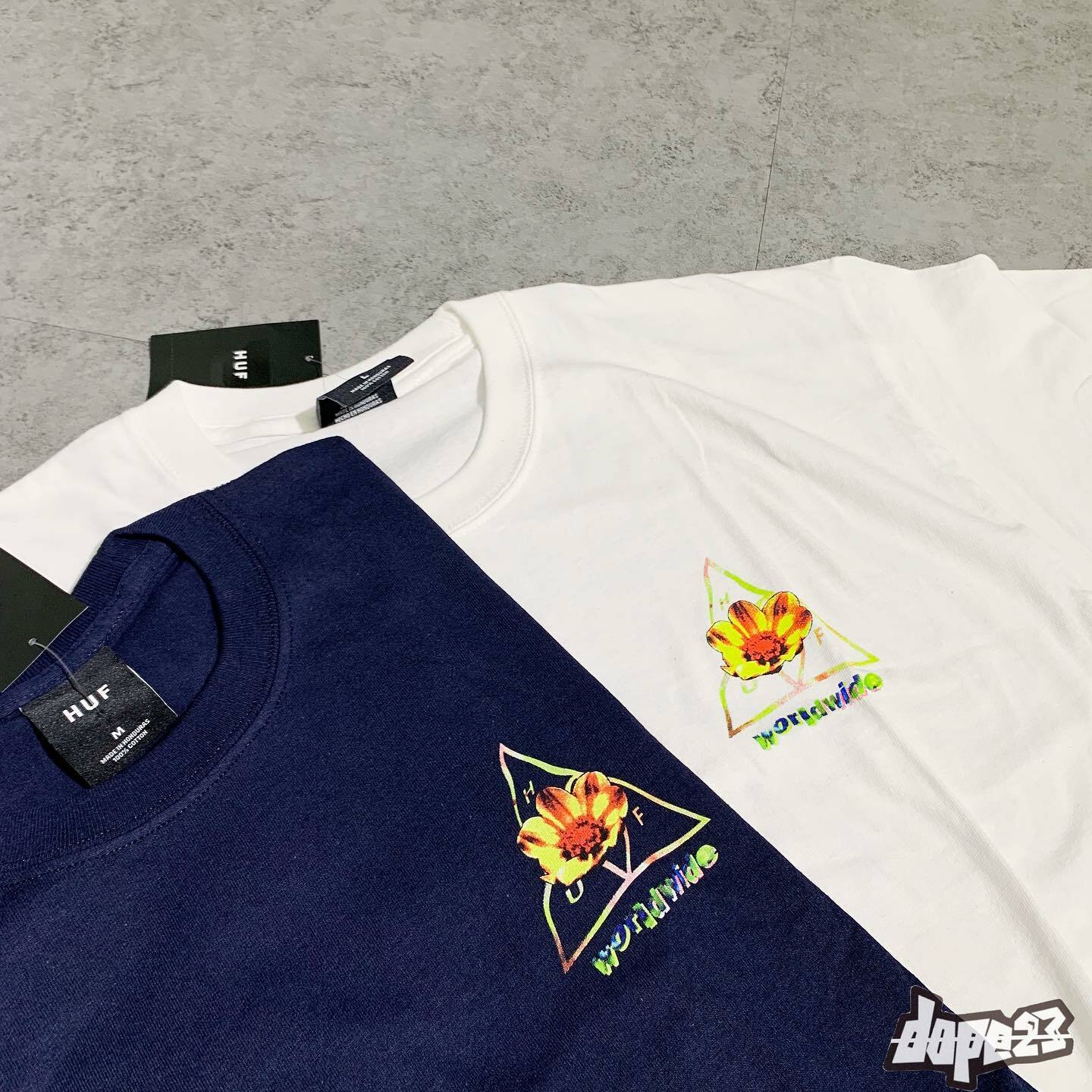 Huf Come Down TT Tee  WHITE  NAVY 兩色