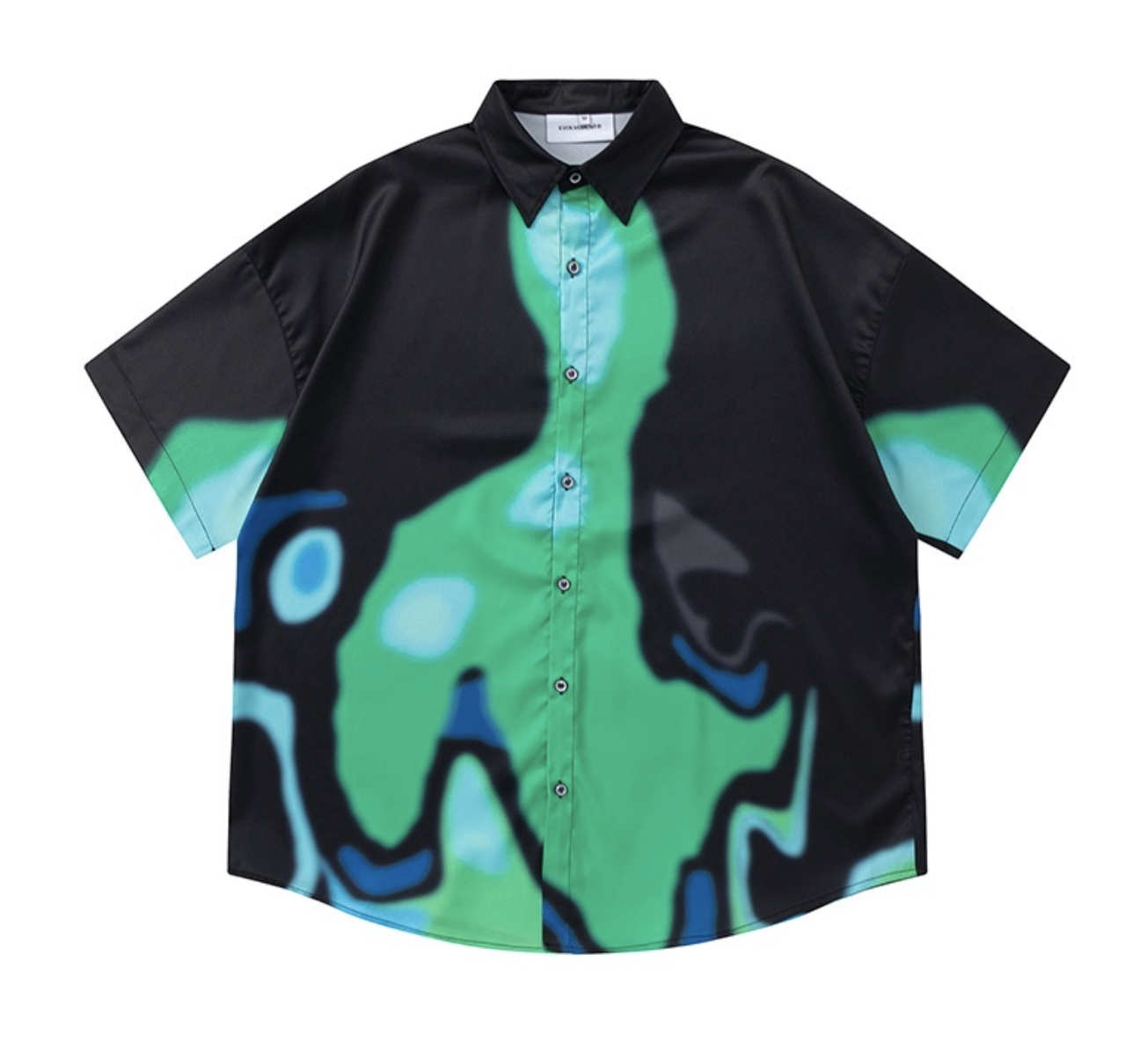 Evolvement EVO (SALE) 渲色虛幻人像印花襯衫 短袖襯衫 街頭 風格