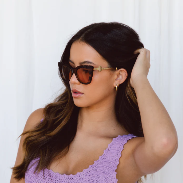 Spell x Pared聯名款 - Marilyn貓眼墨鏡 玳瑁色