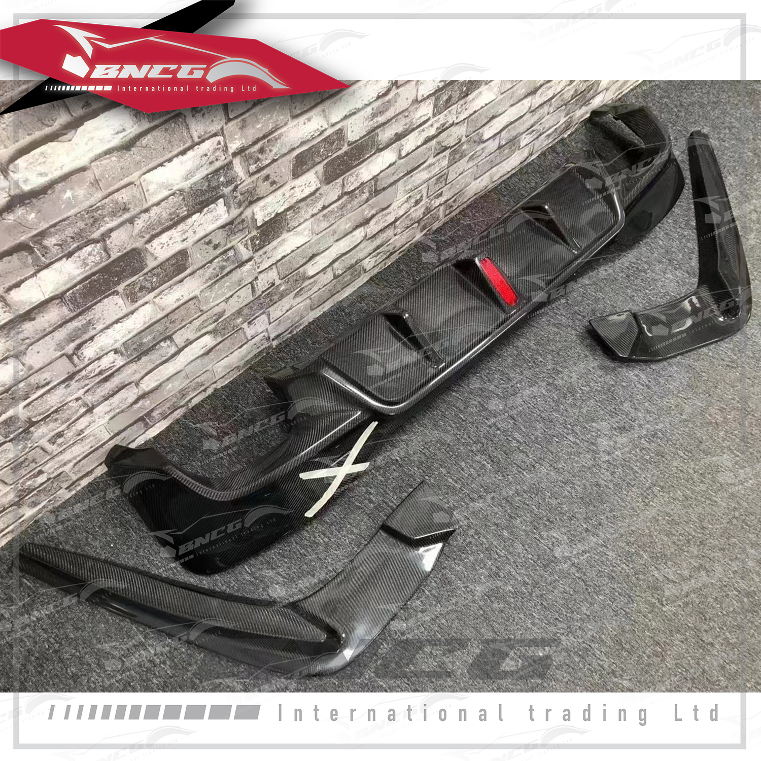 寶馬 BMW 6系列 G32 17-19年式 GT 碳纖維 外觀件 空力套件  3D款 後下巴 後導流 後包角