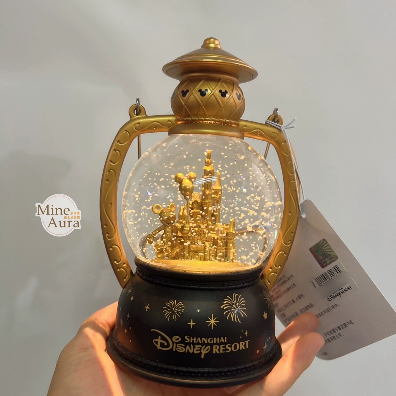 (限時特價) 米奇 Mickey 氣球 城堡 發光發聲 音樂 水晶球 提燈造型 -上海迪士尼樂園