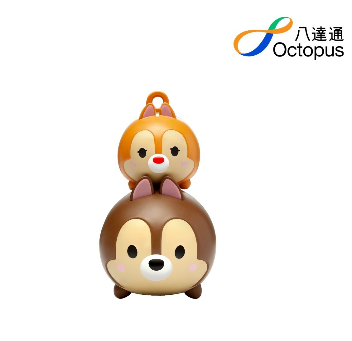 迪士尼 Tsum Tsum 3D八達通配飾 –鋼牙與大鼻 鎖匙扣飾物|成人版