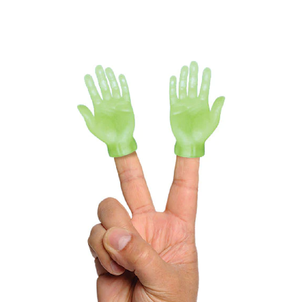 Archie Mcphee Archie Mcphee / 彩色、螢光小手（對） 創意玩具 第 3 張圖片｜三峽配件 / 週邊