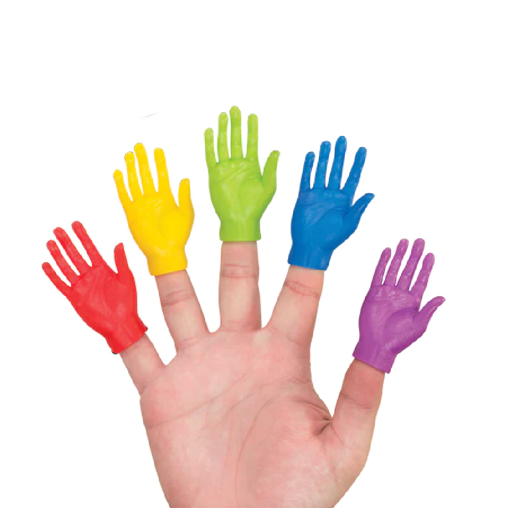 Archie Mcphee Archie Mcphee / 彩色、螢光小手（對） 創意玩具 第 2 張圖片｜三峽配件 / 週邊
