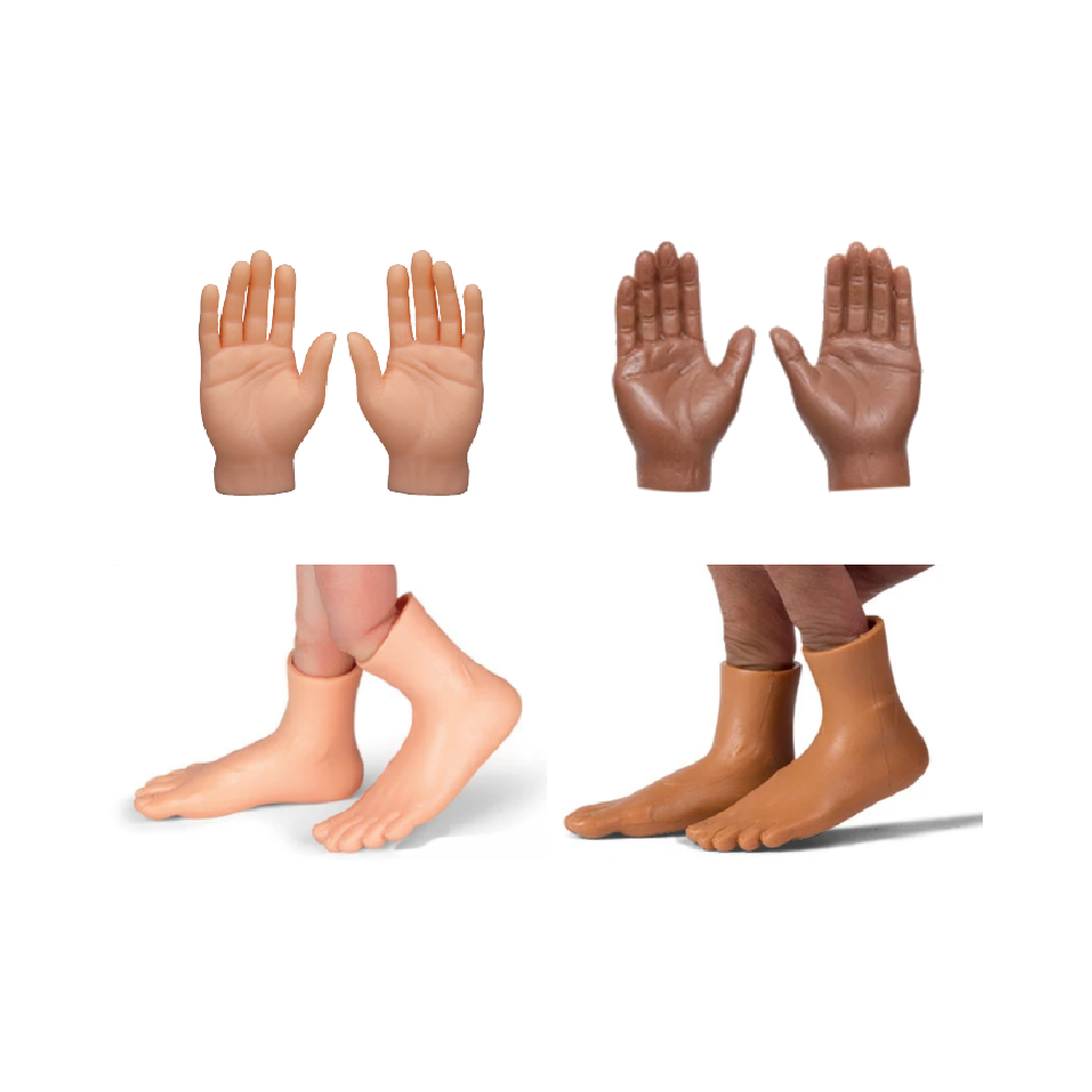 Archie Mcphee Archie McPhee / 手指小手、小腳（對） 創意玩具 第 4 張圖片｜三峽配件 / 週邊