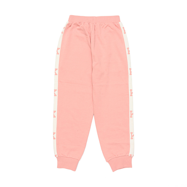 KANGOL 長褲 側邊剪接 黑 粉 童裝 6256150220 6256150241