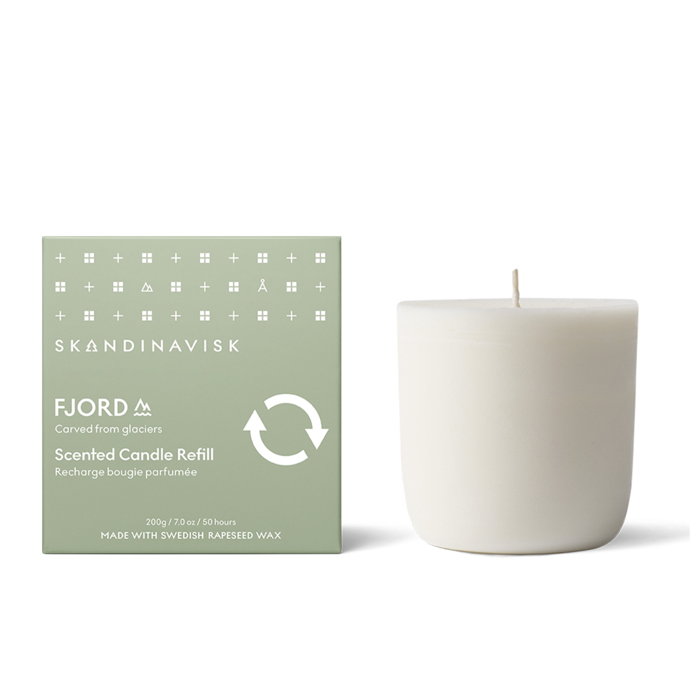 丹麥 Skandinavisk｜FJORD 風之耳語 補充裸蠟 200g