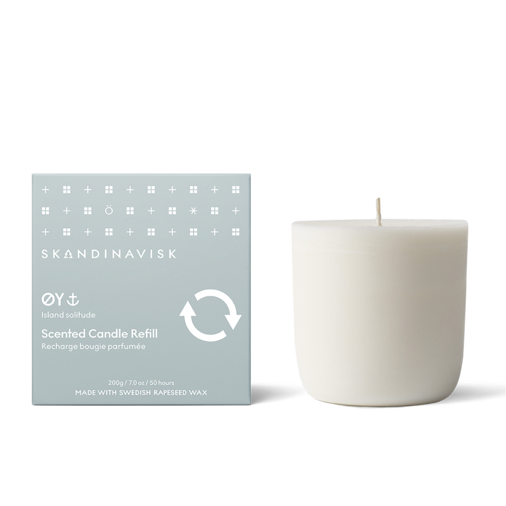 丹麥 Skandinavisk｜ØY小島時光 補充裸蠟 200g