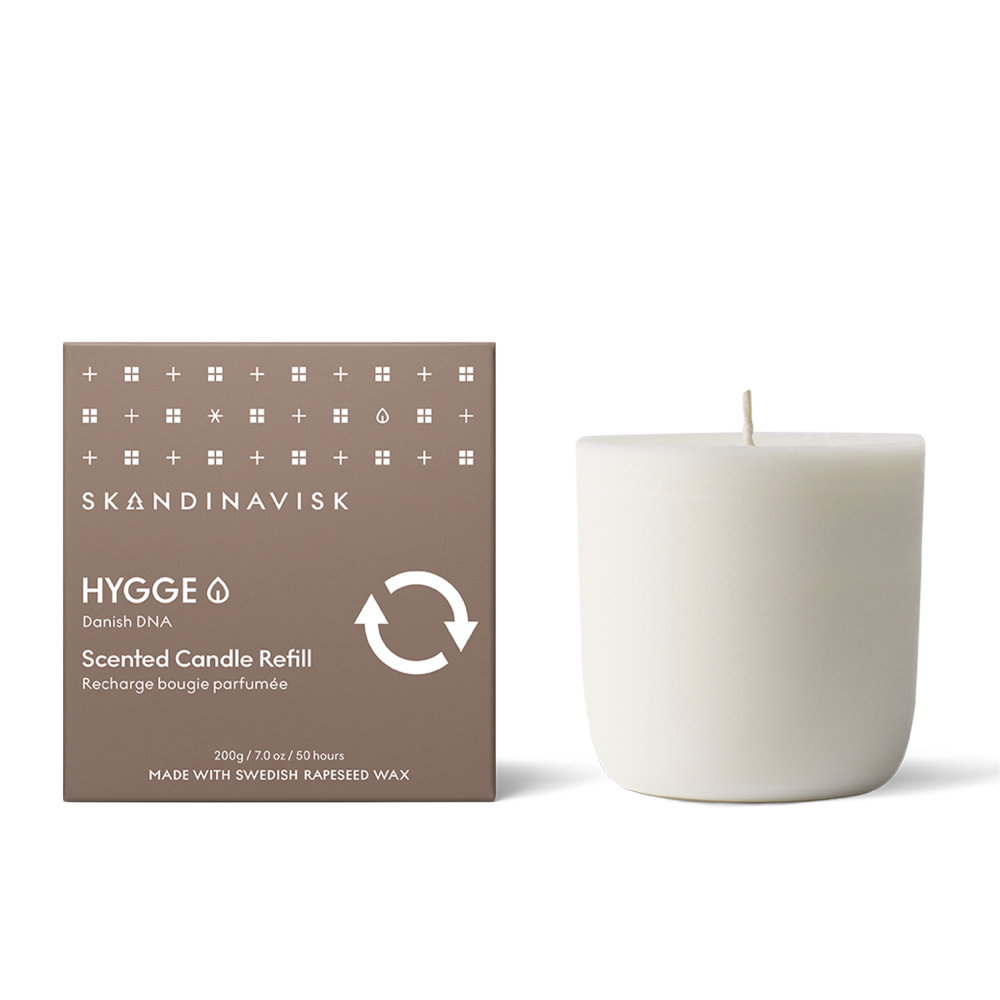 丹麥 Skandinavisk｜HYGGE 永恆時刻 補充裸蠟 200g