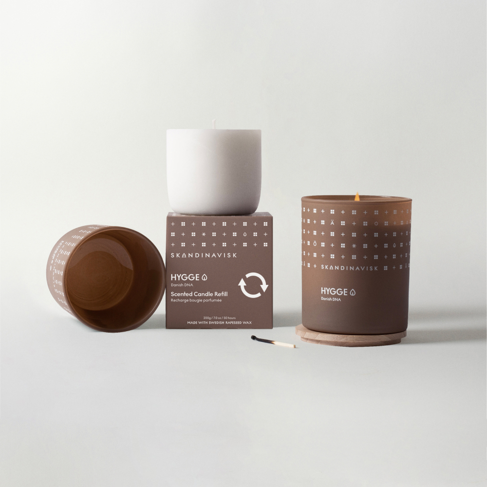 丹麥 Skandinavisk｜HYGGE 永恆時刻 補充裸蠟 200g