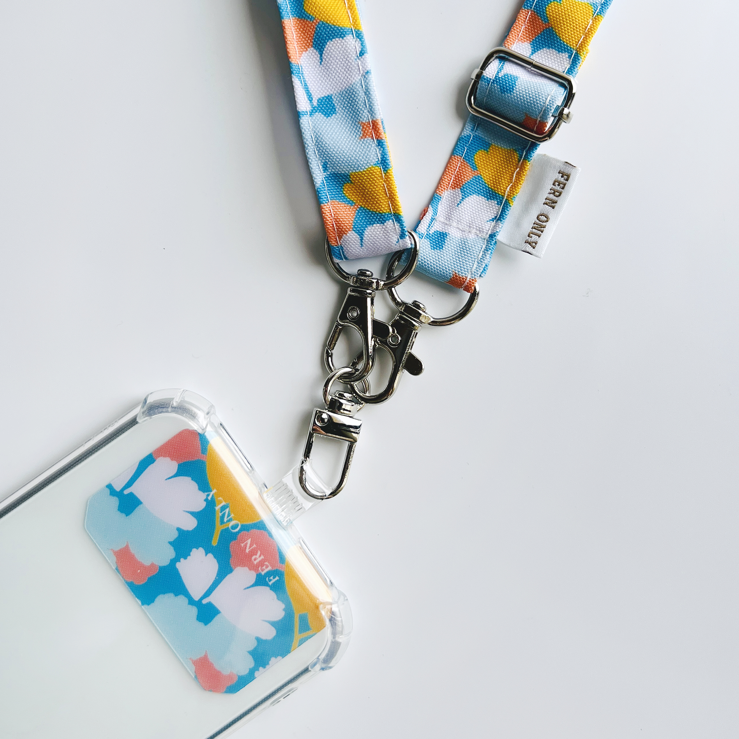 台灣 只有蕨｜蕨配手機夾片掛繩組