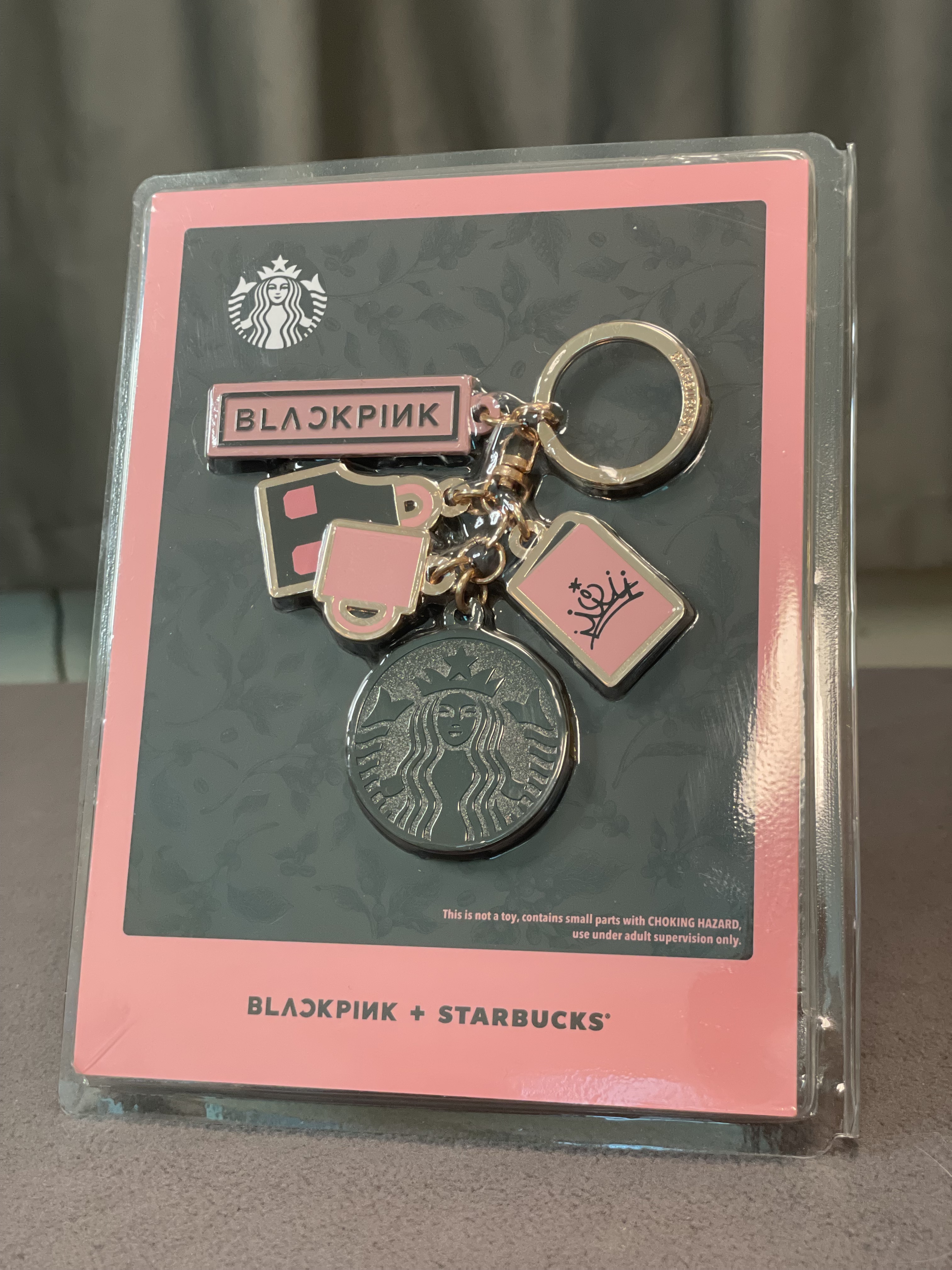 韓國直送，Starbucks特別版BLACKPINK鑰匙圈