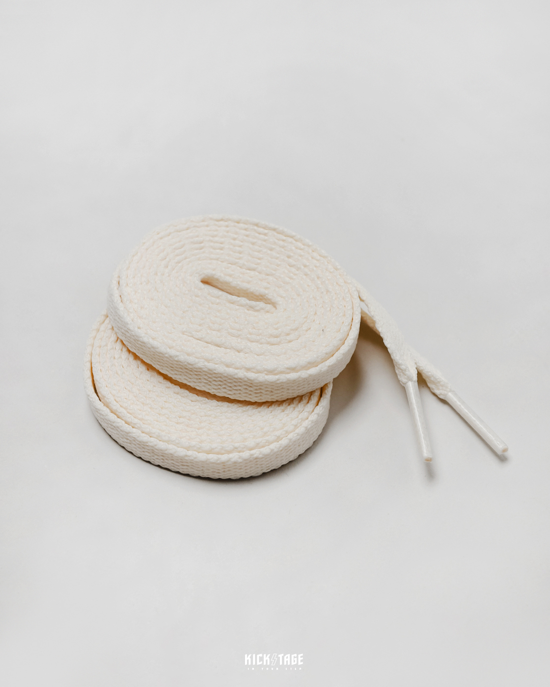 #KEEP SHOELACE 奶油色 基本款 扁平 鞋帶 140CM【KS176-140】