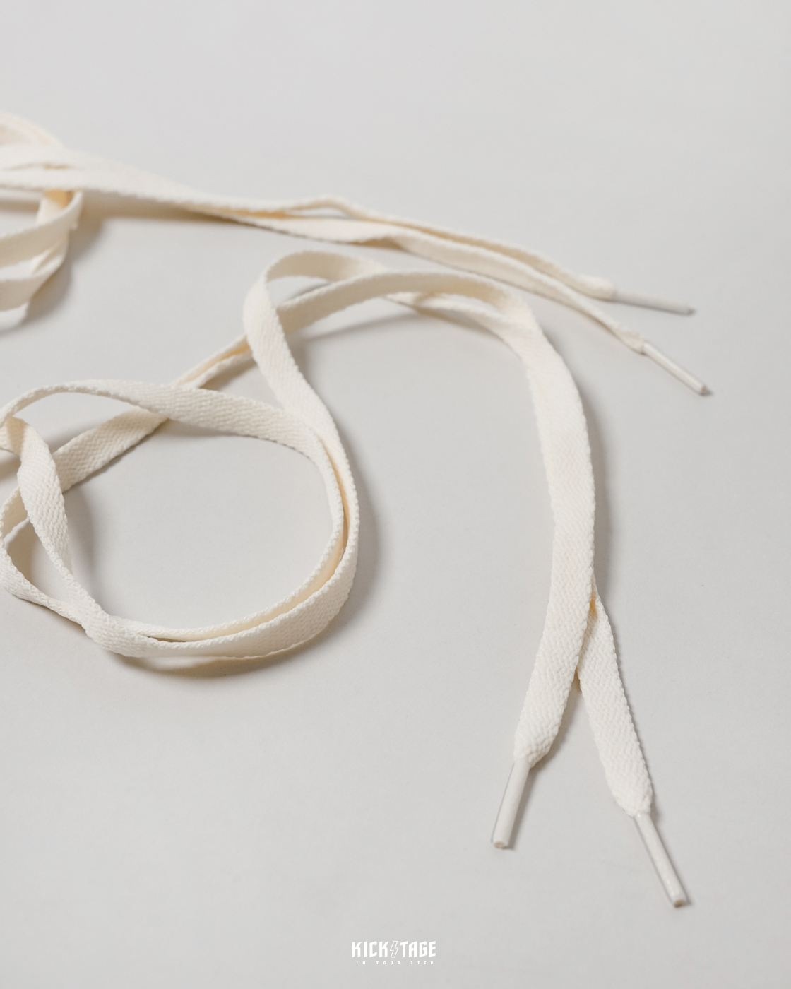 #KEEP SHOELACE 奶油色 基本款 扁平 鞋帶 140CM【KS176-140】