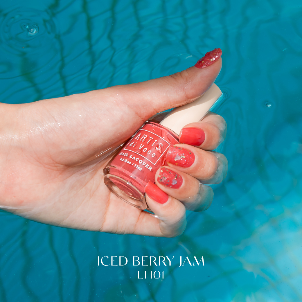 ARTiS di Voce 指甲油 LH01 冰透莓果醬色