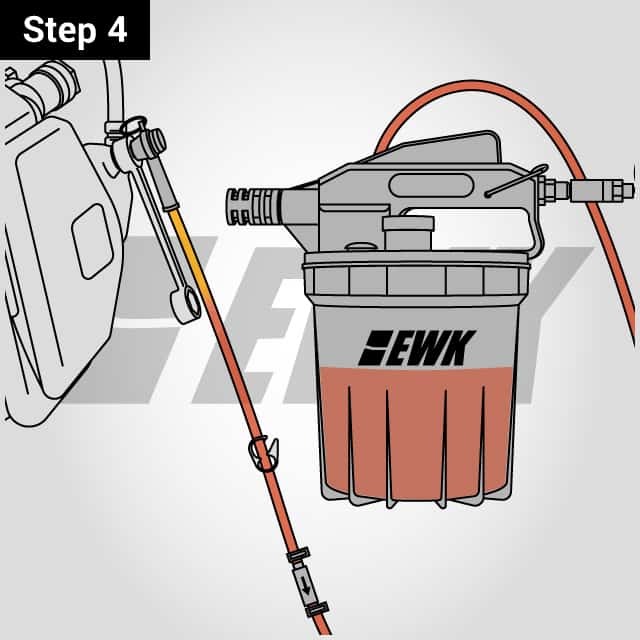 2L Vacuum Brake Fluid Bleeder with Adapter & Hose EWK
