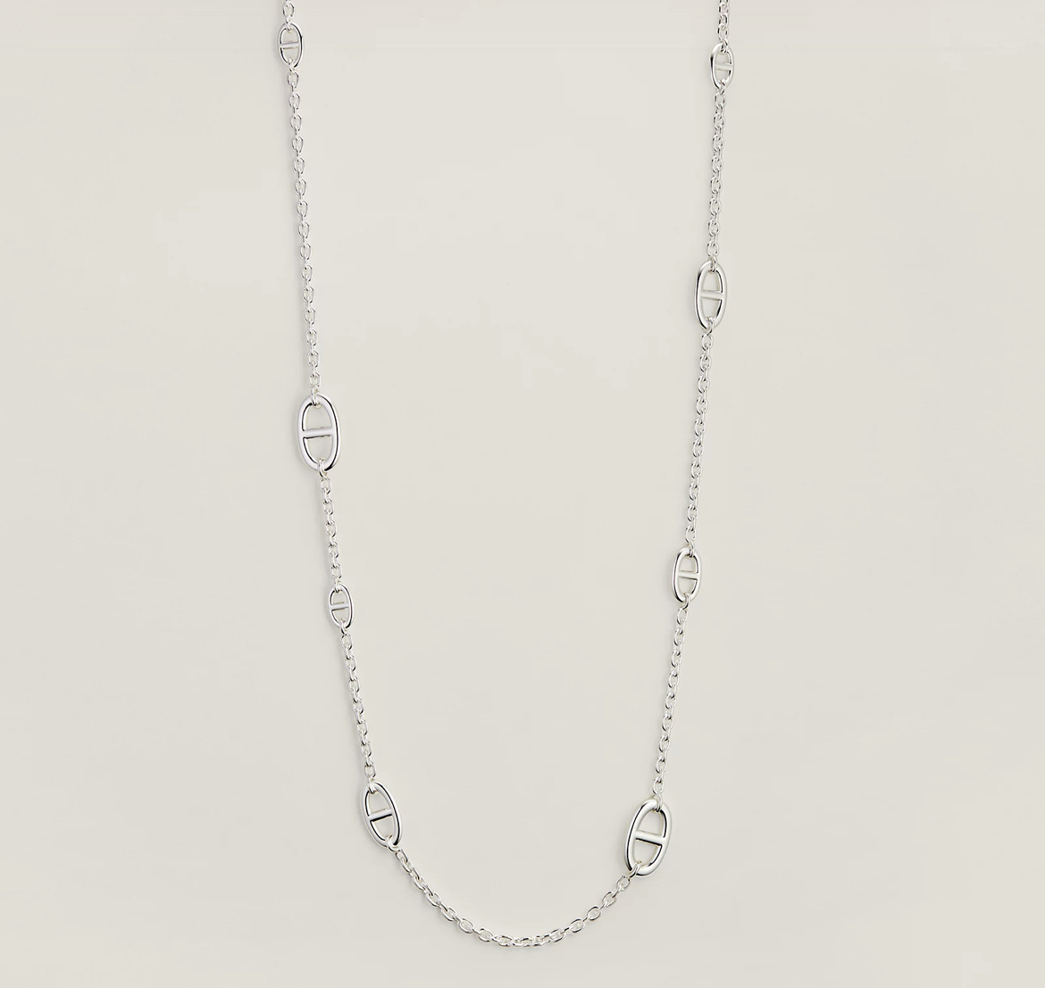 Hermes Farandole long necklace 80