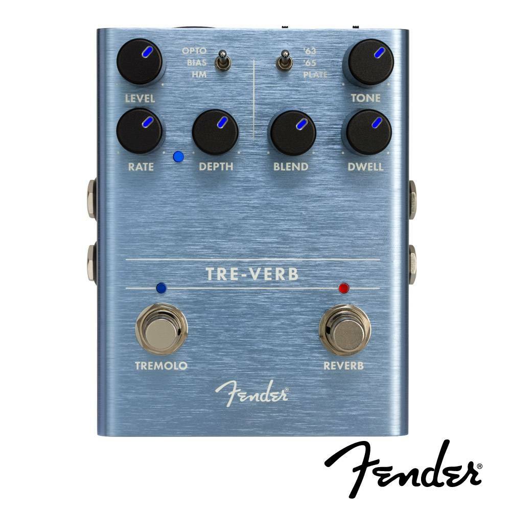Fender Tre-Verb Digital Reverb/Tremolo 效果器