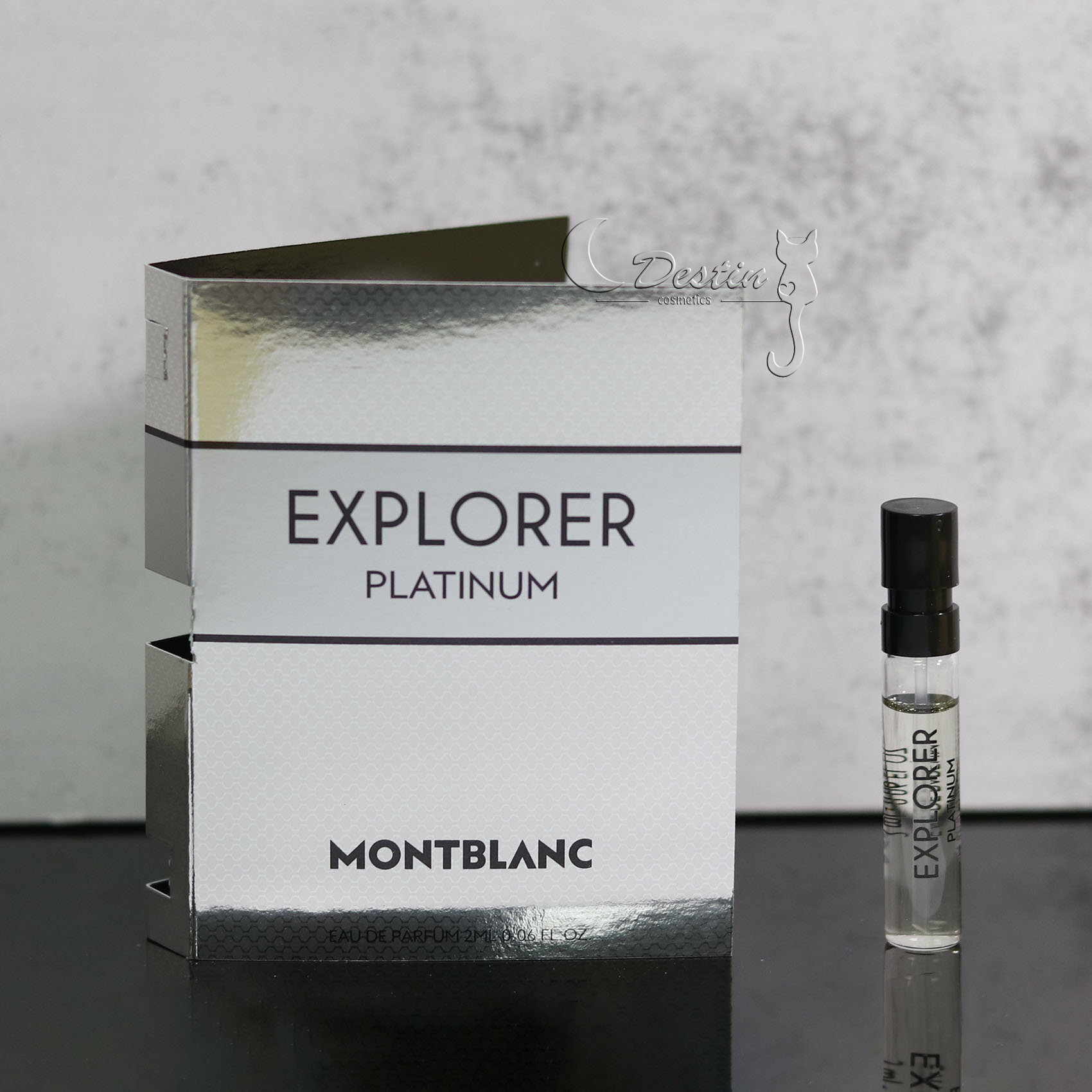 MONT BLANC 萬寶龍極限探尋Explorer-Platinum男性淡香精2mL 全新可噴式