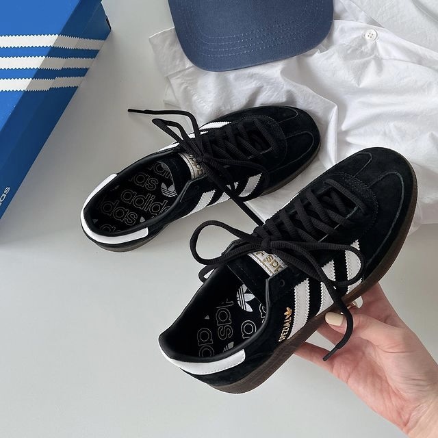 ADIDAS HANDBALL SPEZIAL 黑 黑白 麂皮 男女鞋 DB3021 男女鞋 / 現+調