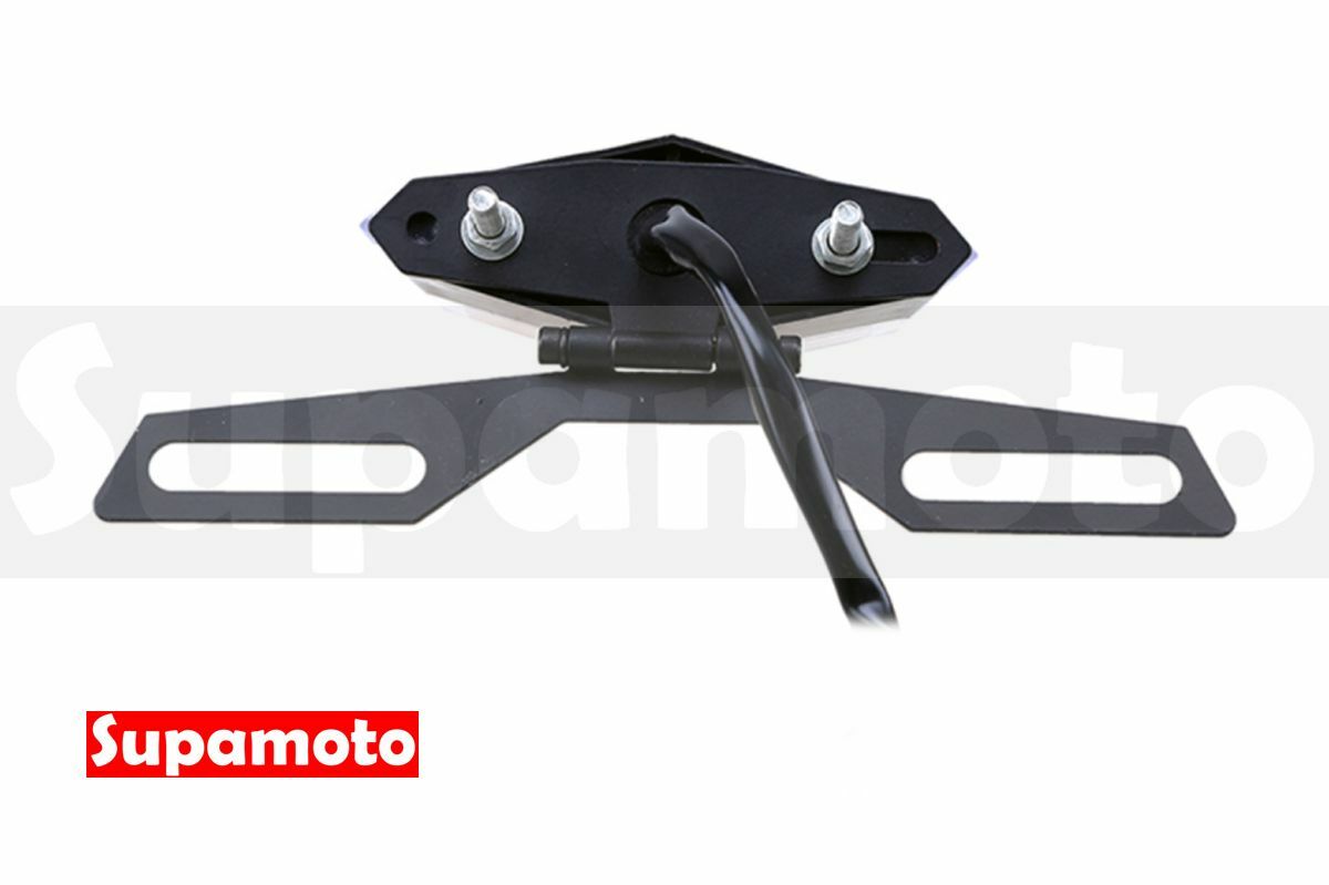 -Supamoto- UR20 牌照燈 支架 尾燈 大牌 改裝 固定架 固定座 通用 鐵架 復古 後燈 檔車 牌架 車牌