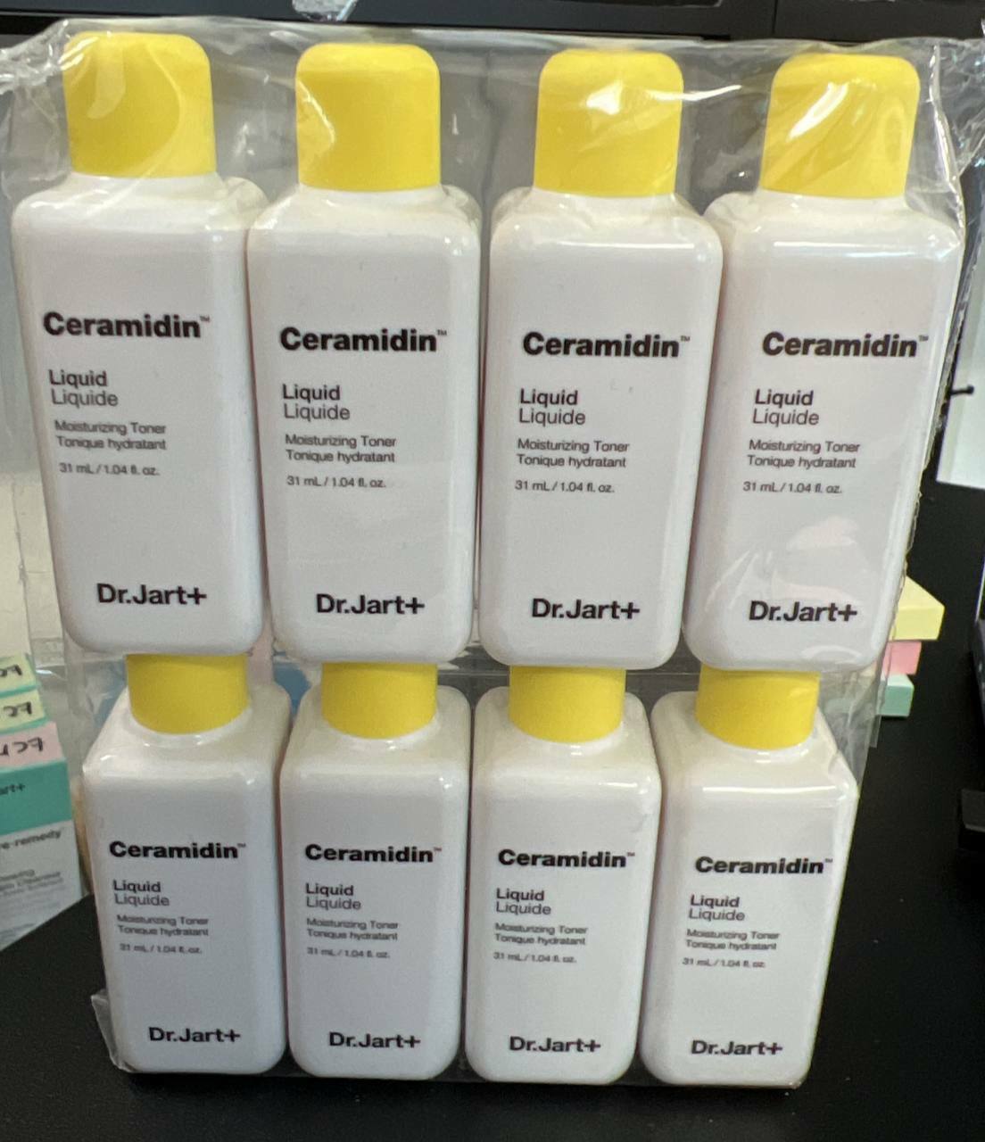 [S] BEAUTY DR.JART+ CERAMIDIN LIQUID MOISTURIZING TONER - 8 pcs 31ML, SBU31 (SBU31)