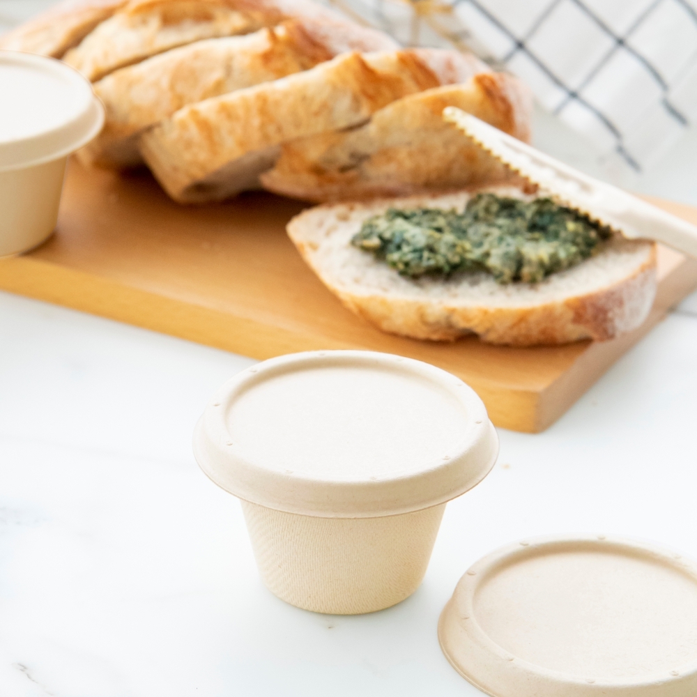 植纖醬料杯蓋 75口徑 4oz