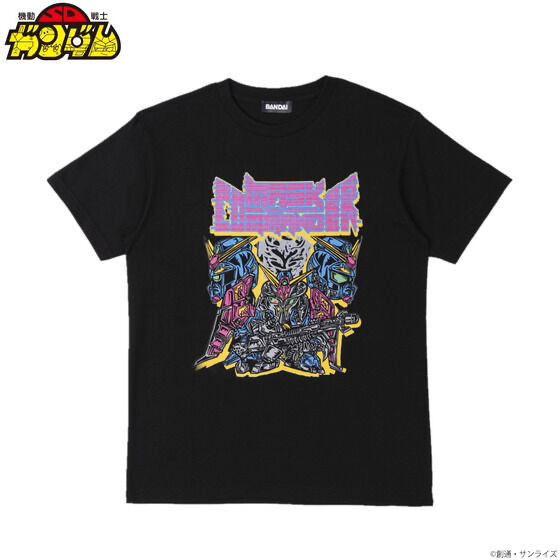 Pbandai 預訂2024/7月 SDガンダム マスクコマンダー Tシャツ feat.STUDIO696 Tee