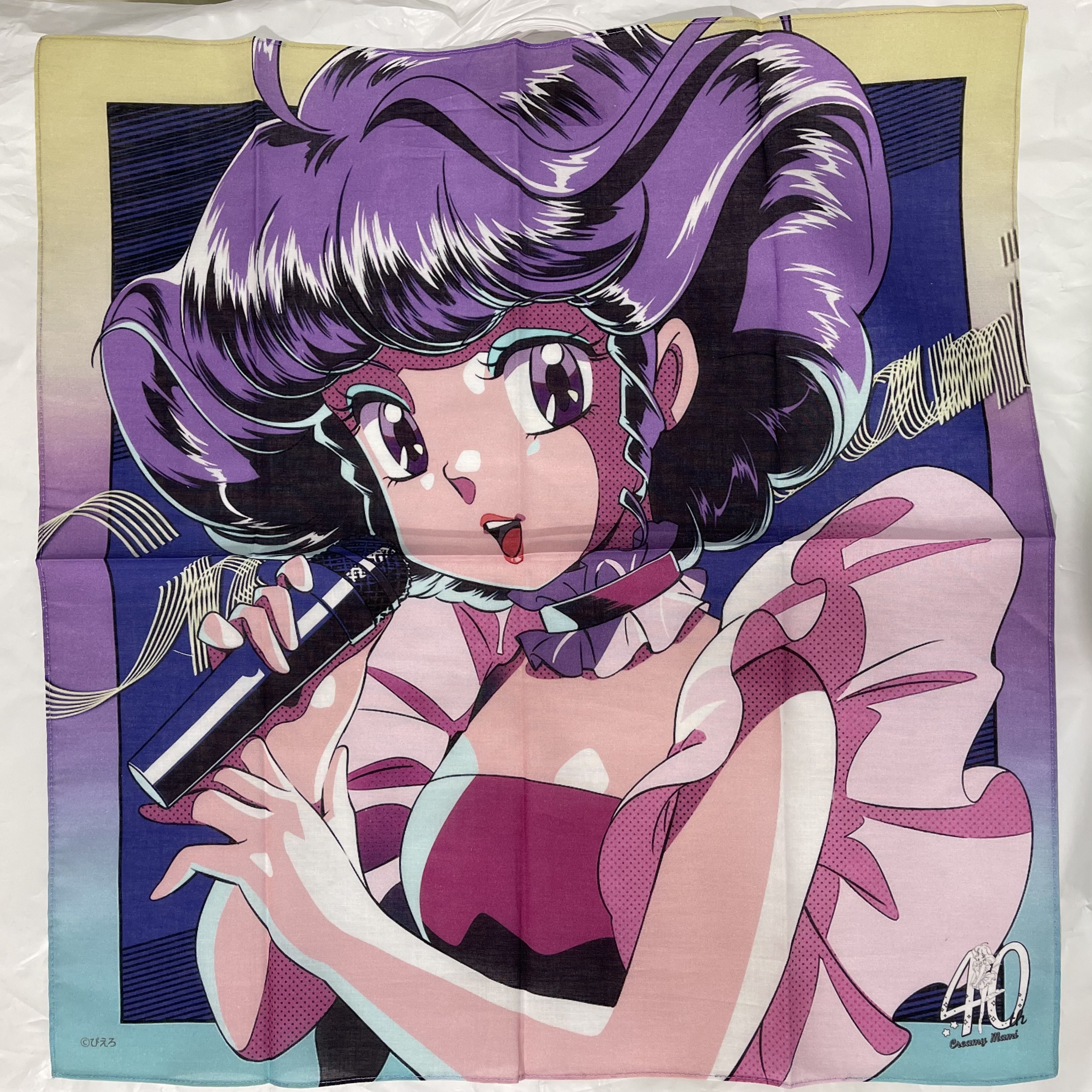 我係小忌廉80年代J-pop復古風圍巾