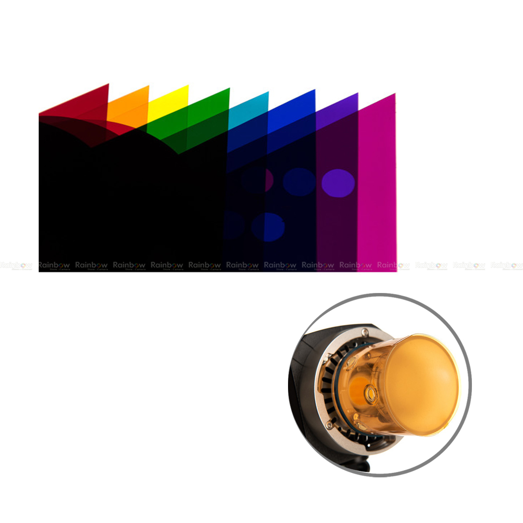 Creative Color Kit Flashgels Creative Color 色片套裝 Godox AD600Pro - Rainbow