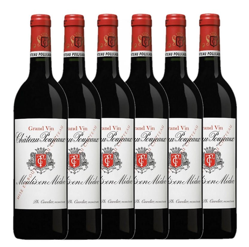 Chateau Poujeaux 2019 (WE96) - 6 Bottle Pack