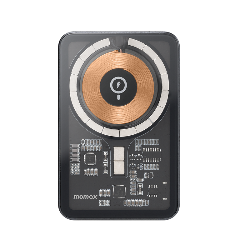 Q.MAG磁吸無線充電行動電源含支架-5000mAh