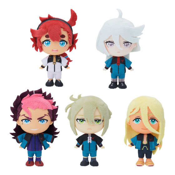 Pbandai 預訂2024/1月 HOODIEFiGU 機動戦士ガンダム 水星の魔女 （スレッタ／ミオリネ／グエル／エラン／シャディク）（全5種）