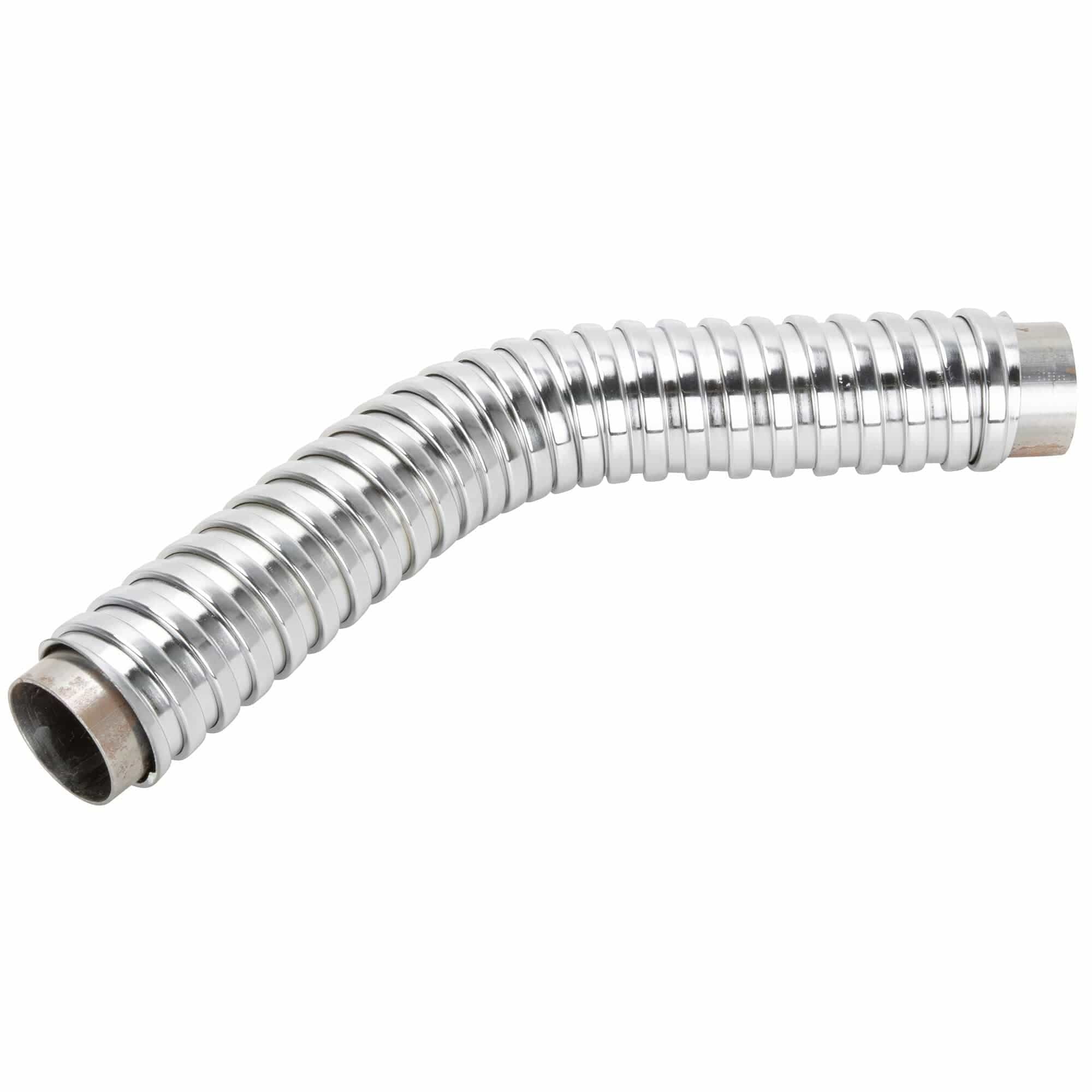 Lowbrow 排氣管 復古 金屬 軟管套 電鍍銀